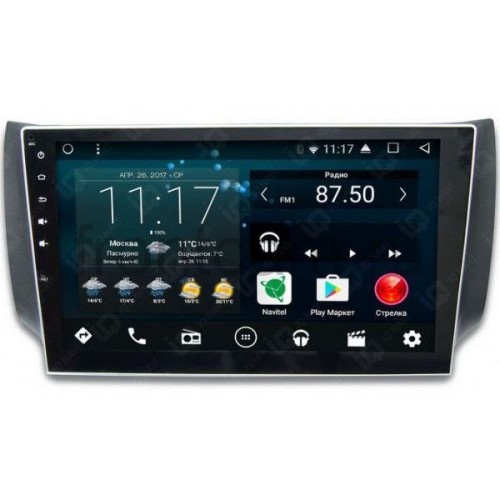 IQ NAVI T58-2104 Nissan Sentra VII (B17), Tiida II 2015-2018 на Android 8.1.0 Octa-Core (8 ядер)