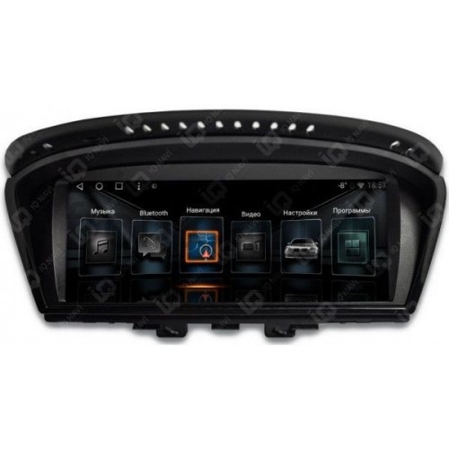 Штатная магнитола IQ NAVI T54-1107C BMW 5 (E60), 5 (E61), 5 (E62), 6 (E63), 6 (E64), 3 (E90), 3 (E91), 3 (E92) на Android 6.0.1 Quad-Core (4 ядра)