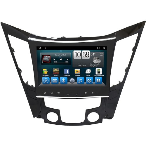 Штатная магнитола CarMedia KR-9104-T8 Hyundai Sonata VI (YF) 2009-2014 на Android 9.0