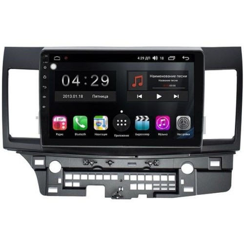 Магнитола FarCar S200+ для Mitsubishi Lancer X 2007-2018 на Android 8.0 (A037R)