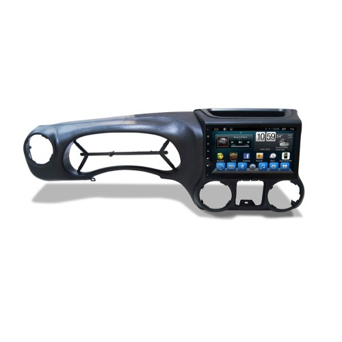 Штатная магнитола CarMedia KR-1067-T8 Jeep Wrangler 3 (JK) (2011-2017) на Android 9.0