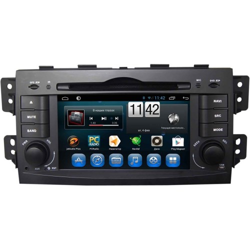 Штатная магнитола CarMedia KR-7010-T8 Kia Mohave I 2008-2017 на Android 9.0