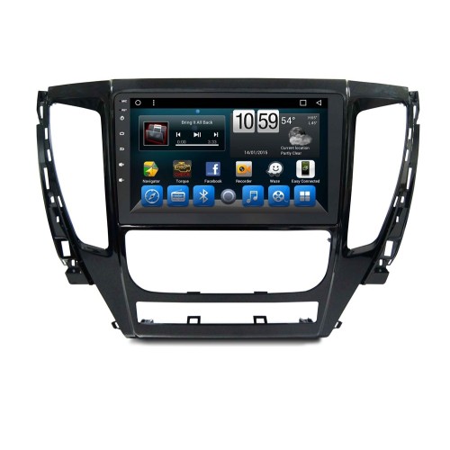 Штатная магнитола CarMedia KR-9068-T8 Mitsubishi L200 V 2015-2017 на Android 9.0