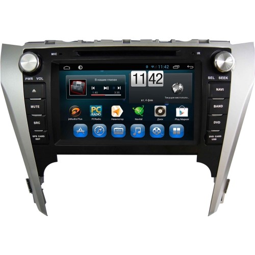 Штатная магнитола CarMedia KR-8010-T8 Toyota Camry V50 2011-2014 на Android 9.0