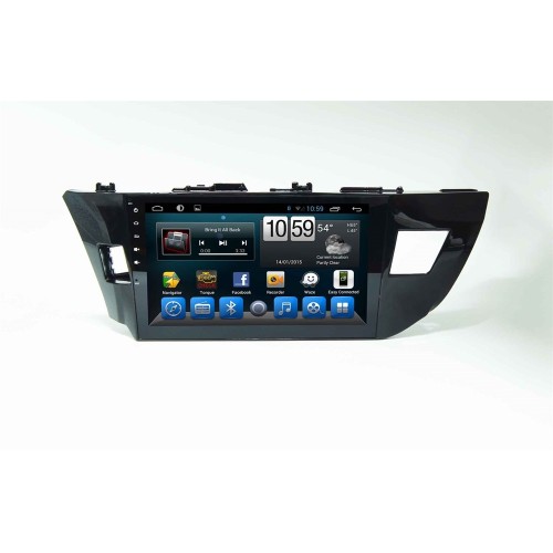 Штатная магнитола CarMedia KR-1032-T8 Toyota Corolla XI 2013-2015 на Android 9.0