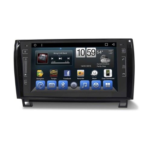 Штатная магнитола CarMedia KR-9077-T8 Toyota Tundra II 2007-2013, Sequoia II 2008-2022 на Android 9.0