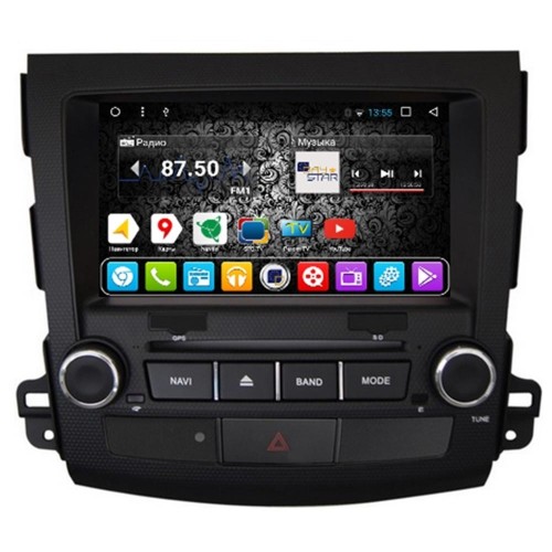 Штатная магнитола DayStar DS-8007HD для Peugeot 4007 на Android 9.0