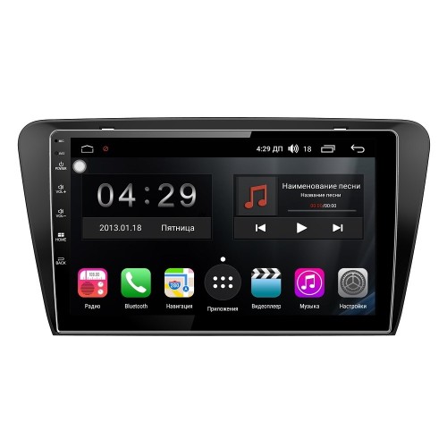 Магнитола Farcar RL483R (S300) для Skoda Octavia III (A7) 2013-2018 на Android 9.0