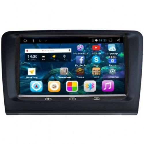 Магнитола для Skoda Fabia, SuperB vomi VM1688-T8 S-BL Android 6