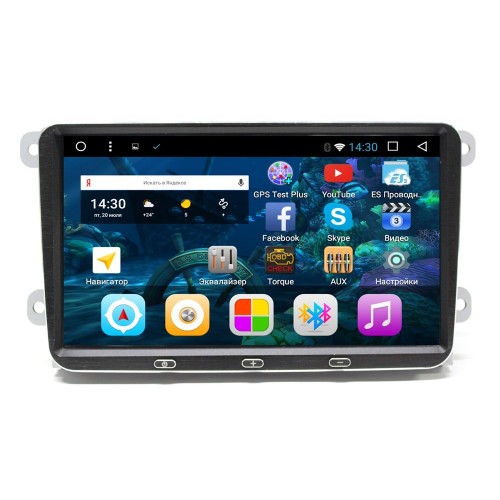 Штатная магнитола VolkSwagen 2/16 GB IPS vomi VM1688 Android 6