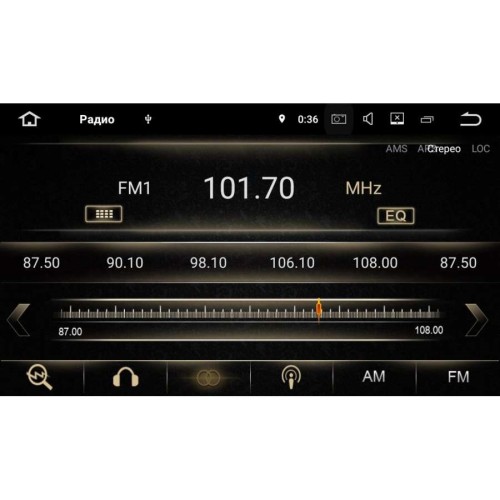 Штатная магнитола Kia Carnival III 2014-2021 LeTrun 2436 на Android 7.1.1