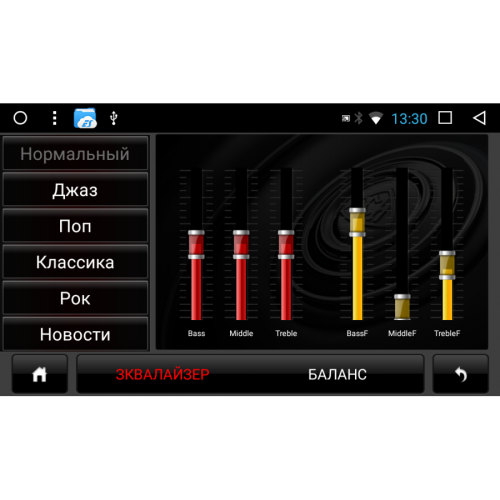 Штатная магнитола Lexus LX II 470 2003-2007 LeTrun 2502 на Android 7.1.1 Allwinner T3