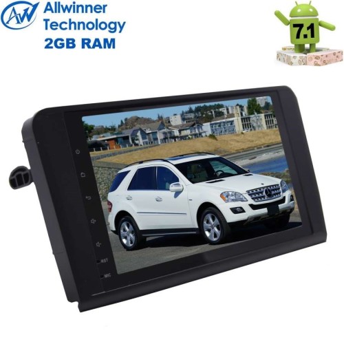 Штатная магнитола Mercedes GL-klasse (X164) 2006-2012, ML-klasse (W164) 2005-2011 LeTrun 2161 на Android 7.1.1 Allwinner T3