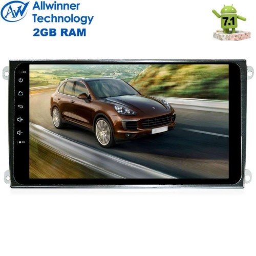 Штатная магнитола Porsche Cayenne I (955) 2002-2006, Cayenne I (957) 2007-2010 LeTrun 2391 на Android 7.1.1 Allwinner T3