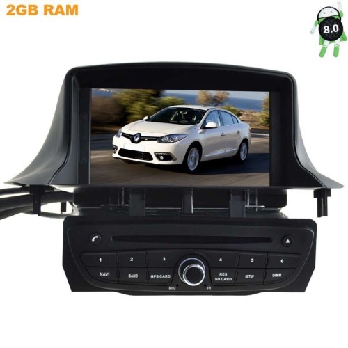 Штатная магнитола Renault Megane III, Fluence I 2009-2016 LeTrun 2538 DSP на Android 8.0