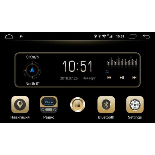 Штатная магнитола Suzuki SX4 I 2006-2014 LeTrun 2357 на Android 6.0.1 7 дюймов (4G LTE 2GB)