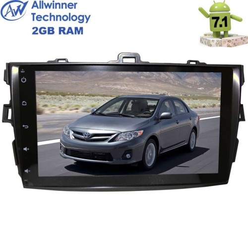 Штатная магнитола Toyota Corolla X 2006-2013 LeTrun 2383 на Android 7.1.1 Allwinner T3