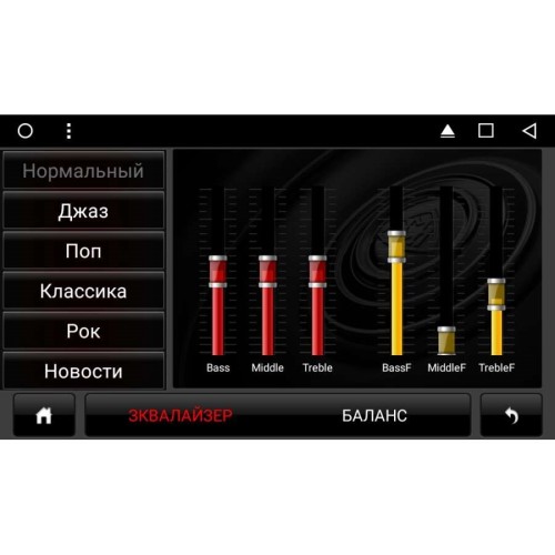 Штатная магнитола Toyota Hilux VIII 2015-2018 LeTrun 2385 на Android 6.0.1