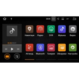Штатная магнитола Toyota LC Prado 150 2017-2020 LeTrun 2214 на Android 7.1.1