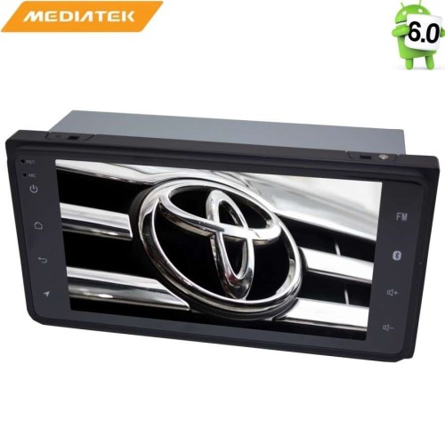 Штатная магнитола Toyota Универсальная (короткая) 200*100 LeTrun 2434 на Android 6.0.1
