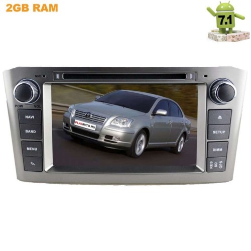 Штатная магнитола LeTrun 2058 Toyota Avensis II 2003-2008 на Android 7.1.1