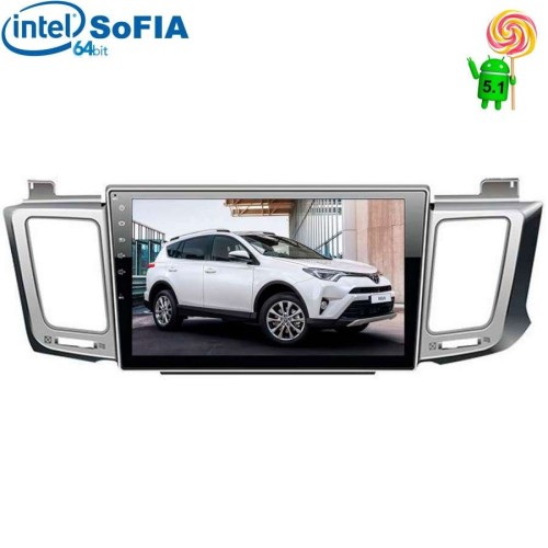 Штатная магнитола Toyota RAV4 (CA40) 2013-2017 LeTrun 2086 на Android 6.0.1 Intel SoFIA