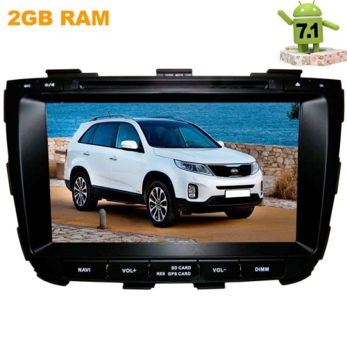 Штатная магнитола LeTrun 2043 Kia Sorento II 2012-2017 на Android 7.1.1
