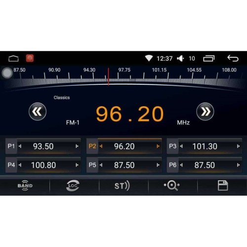 Штатная магнитола Haval H6 2014-2020 LeTrun 2282 Android 6.0.1 Intel SoFIA