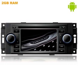 Автомагнитола Dodge Caliber, Charger, Dakota 2006-2009 LeTrun 2176 на Android 4.4.4