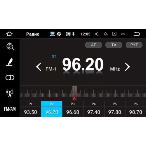 Автомагнитола Dodge Caliber, Charger, Dakota 2006-2009 LeTrun 2176 на Android 4.4.4