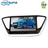 Штатная магнитола Hyundai Solaris II 2017-2017 LeTrun 2179 на Android 6.0.1 Intel SoFIA