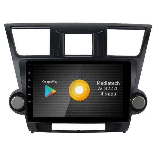 Штатная магнитола Roximo S10 RS-1122 для Toyota Highlander 2 2007 – 2013 (Android 10.0)