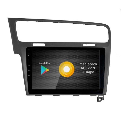Штатная магнитола Roximo S10 RS-3715G для Volkswagen Golf 7 2013-2019 (Android 10.0) Серый