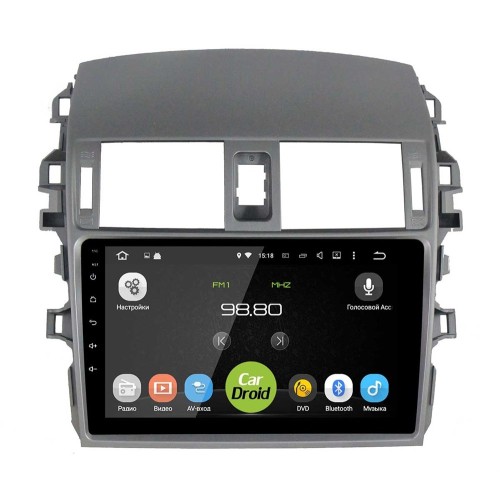Штатная магнитола Roximo CarDroid RD-1104F для Toyota Corolla E150 2006-2013 (Android 10.0) DSP