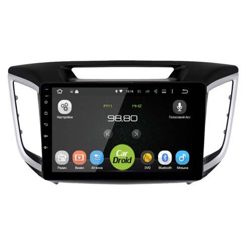 Штатная магнитола Roximo CarDroid RD-2010F Hyundai Creta 2016-2019 (Android 10.0) DSP