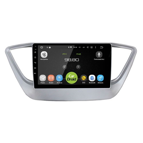 Штатная магнитола Roximo CarDroid RD-2011F Hyundai Solaris II 2017-2020 (Android 10.0) DSP