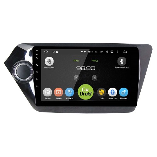 Штатная магнитола Roximo CarDroid RD-2314F для KIA Rio III 2011-2017 (Android 10.0) DSP