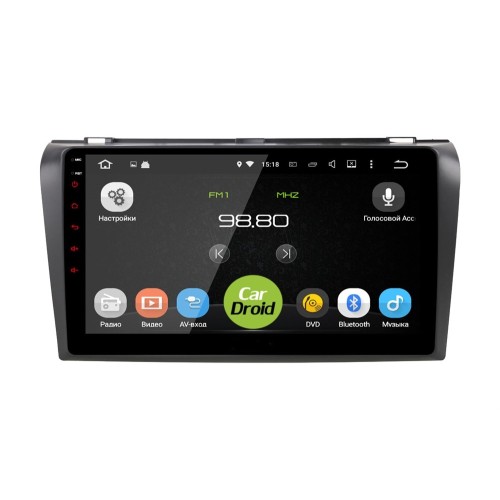 Штатная магнитола Roximo CarDroid RD-2413F Mazda 3 (BK) 2003-2009 (Android 10.0) DSP
