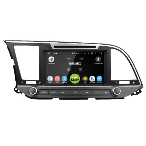 Штатная магнитола Roximo CarDroid RD-2016 для Hyundai Elantra 6, 2016 (Android 8.0)
