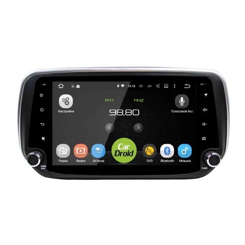 Штатная магнитола Roximo CarDroid RD-2029D для Hyundai Santa Fe 4 2018-2019 (Android 8.0) DSP