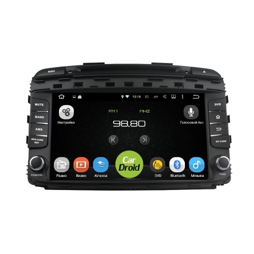 Штатная магнитола Roximo CarDroid RD-2307D для KIA Sorento Prime 2015-2020 (Android 9.0) DSP