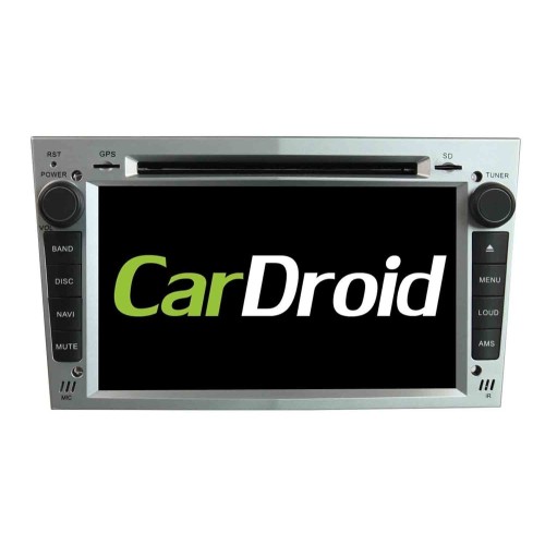 Штатная магнитола Roximo CarDroid RD-2801S для Opel Astra, Vectra, Corsa 2004-2017 (Android 8.0) серебро