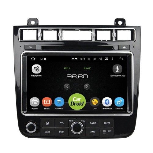 Штатная магнитола Roximo CarDroid RD-3712D Volkswagen Touareg 2, FL, 2014-2018 (Android 10.0) DSP