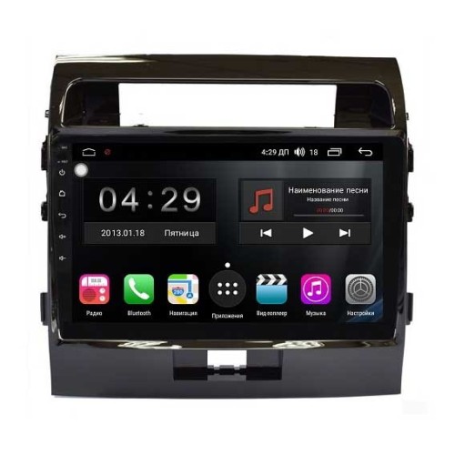Магнитола Farcar RL381R (S300) для Toyota Land Cruiser 200 2007-2015 на Android 9.0