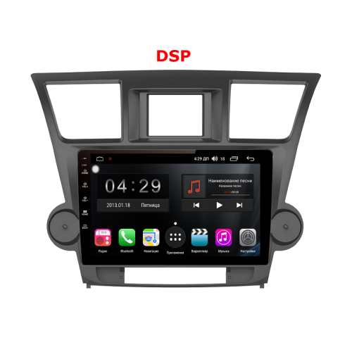 Магнитола Farcar RL035R+can (S300) для Toyota Highlander (U40) 2007-2013 на Android 9.0