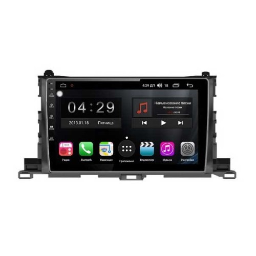 Магнитола Farcar RL467R (S300) для Toyota Highlander (U50) 2014-2019 на Android 9.0