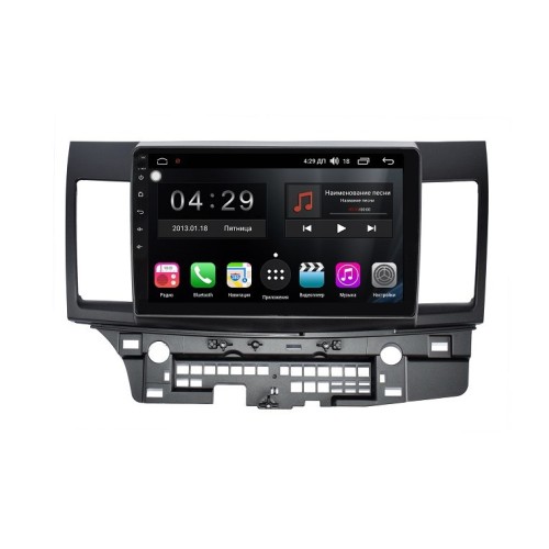 Магнитола Farcar RL037R (S300) для Mitsubishi Lancer X 2007-2018 на Android 9.0
