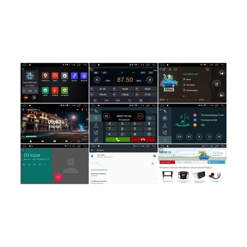 Штатная магнитола Audi TT 2006 - 2014 ksize DVA-ZN7003 Android 6.0