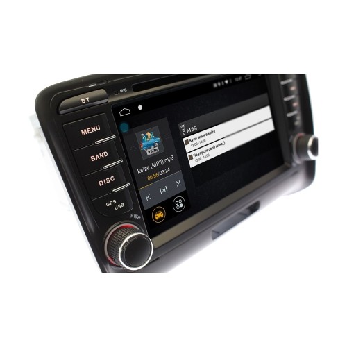 Штатная магнитола Audi TT 2006 - 2014 ksize DVA-ZN7003 Android 6.0