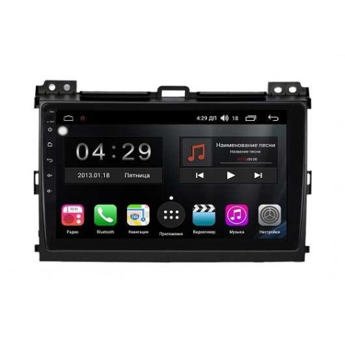 Магнитола Farcar RL456R (S300) для Toyota PRADO 120 (2002-2009) на Android 8.1